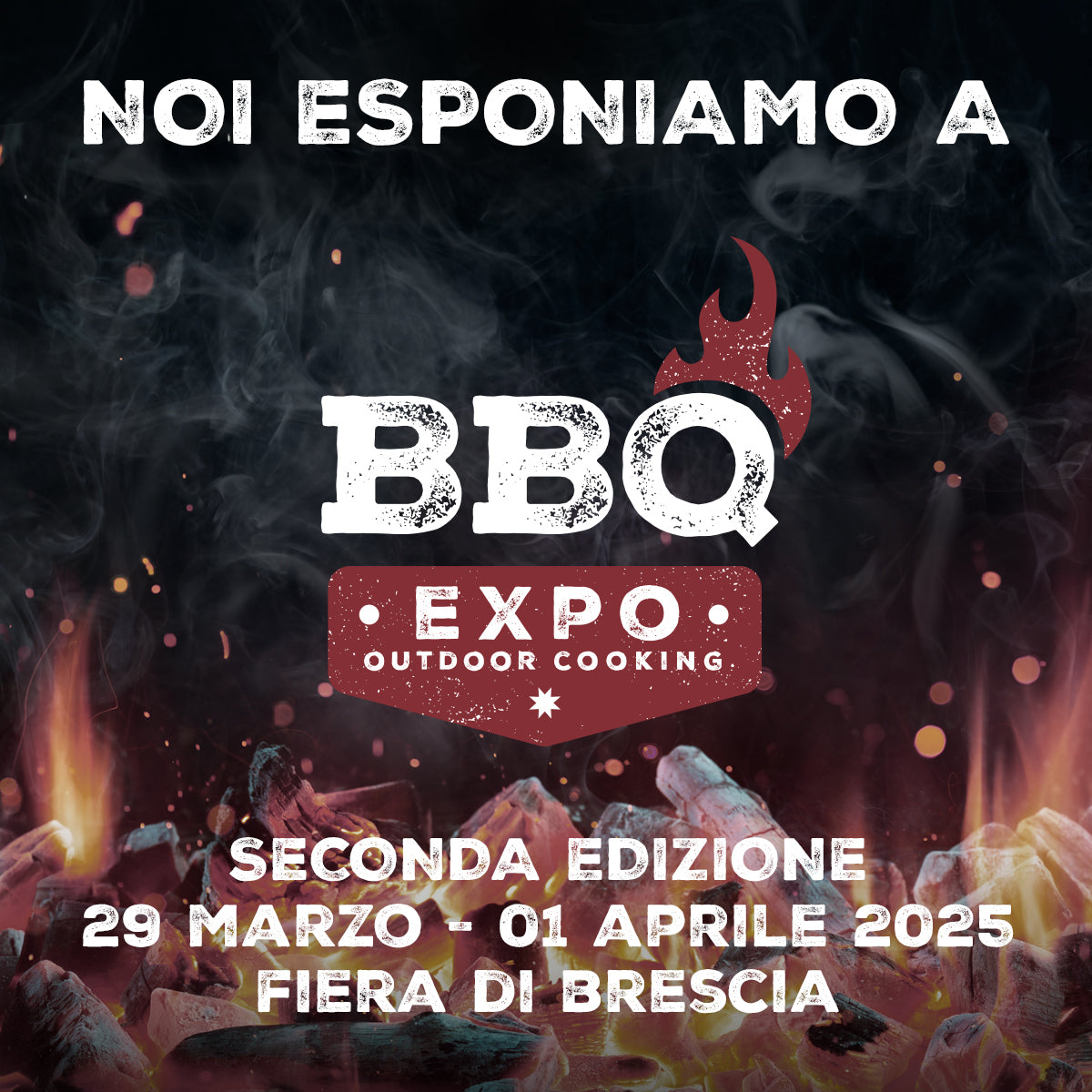 VIENI A TROVARCI A BBQ EXPO 2025!