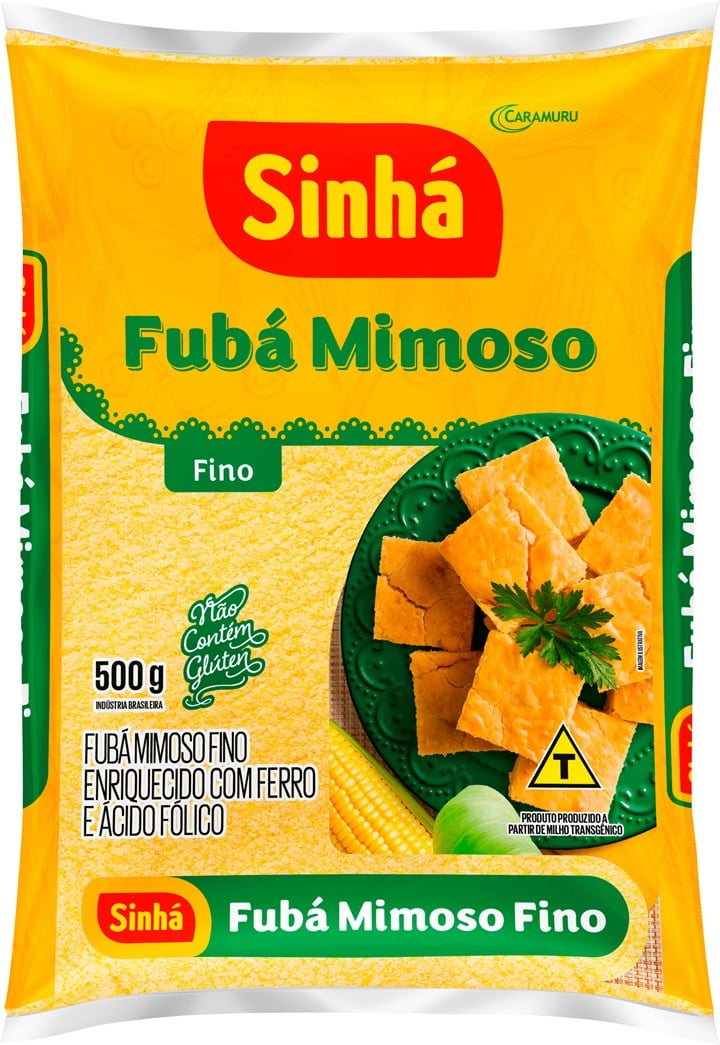 Confezione Farinha de Milho Biju Sinhá 500g – ingrediente per polenta e cuscuz